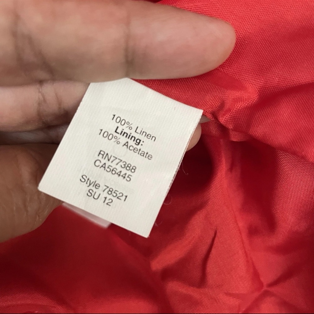 J. Crew Vibrant Red Midi Dress - Picture 3 of 4